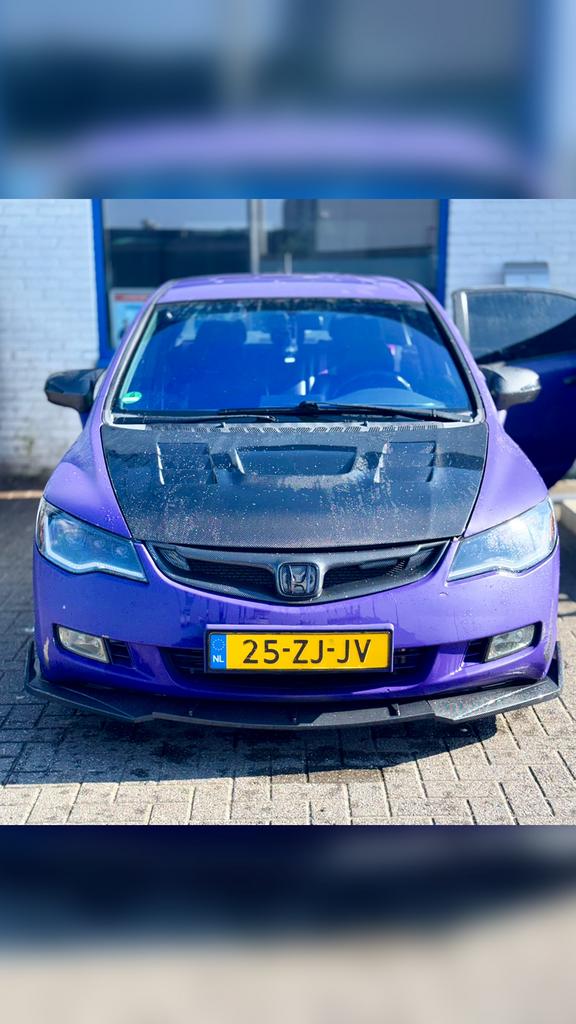 Honda Civic 1.3 Vtec Hybrid 4DR C-tr. 2008 Grijs, Ophalen
