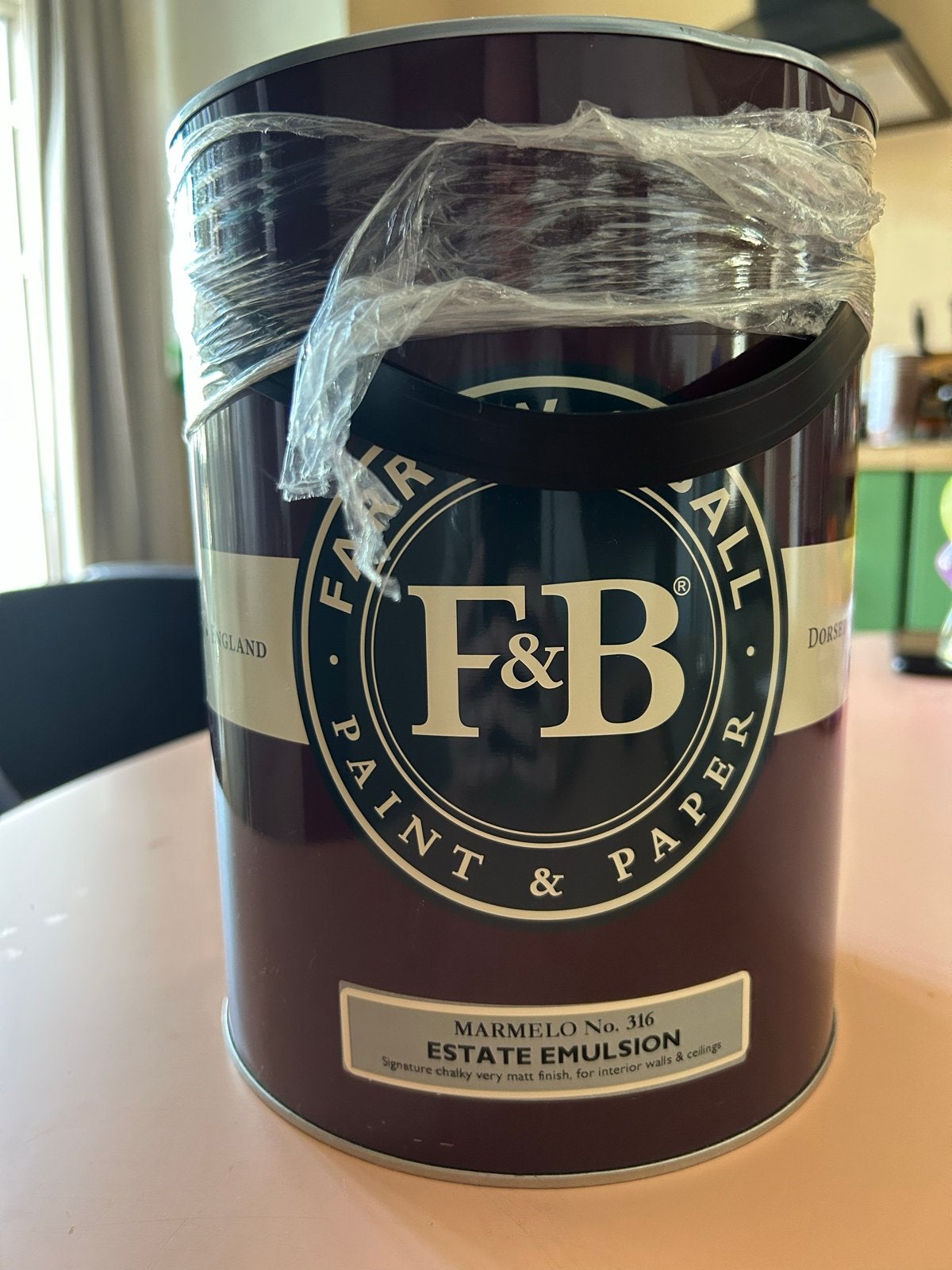 F&B Estate Emulsion Marmelo No. 316 - 5 liter, Ophalen, Overige kleuren, 5 tot 10 liter, Nieuw