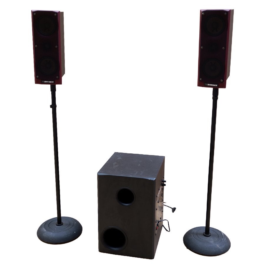 Syrincs M3-220 Actieve Studio Monitor Set - Ocassion, Studiomonitor, Gebruikt, Inclusief kabels, Info@syrincs.de