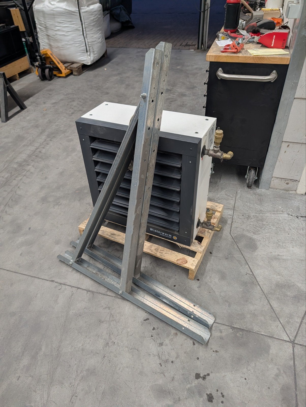 Winterwarm WWH 230 Heater - 30.1 kW Warmteafgifte, Doe-het-zelf en Verbouw, Verwarming en Radiatoren, Ophalen