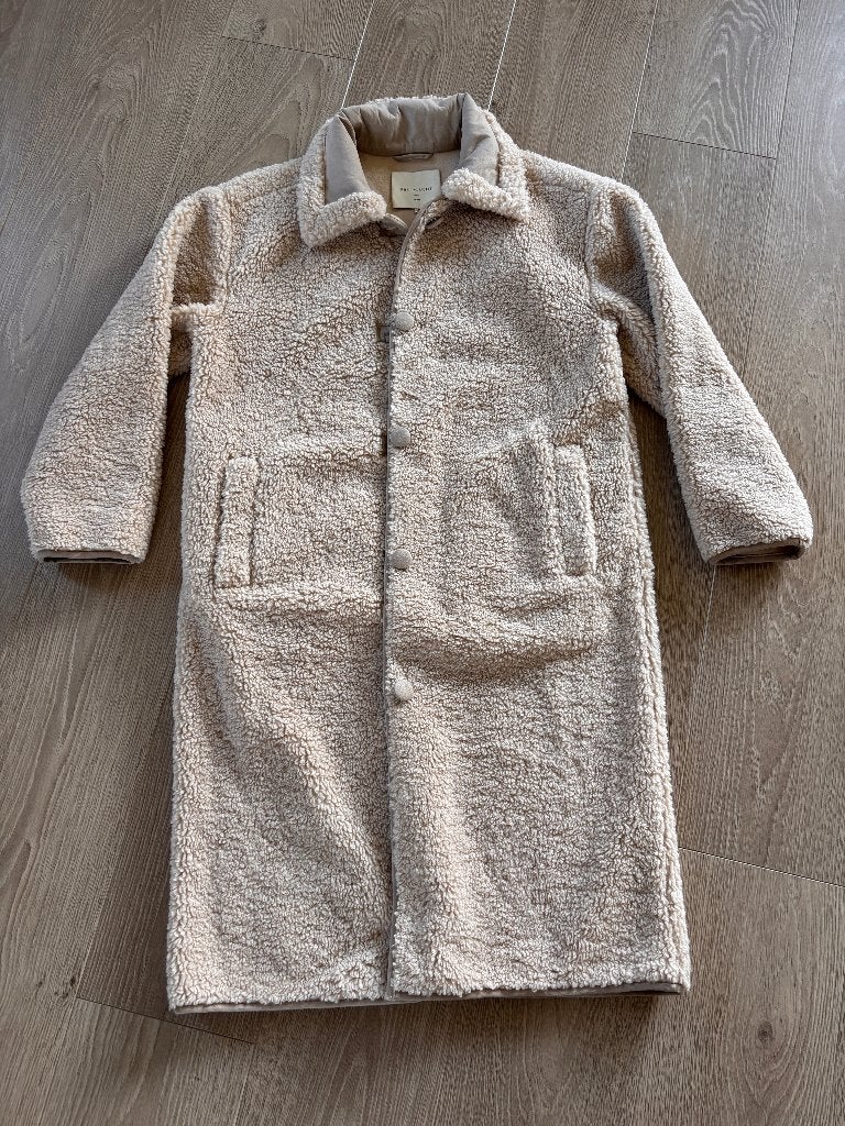 Freequent teddy jas beige/taupe - Maat S, Freequent, Beige, Ophalen of Verzenden, Zo goed als nieuw