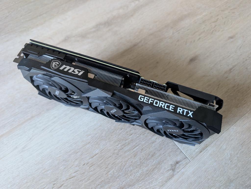 MSI GeForce RTX 3070 Ventus 3X 8G OC LHR, Computers en Software, Videokaarten, Zo goed als nieuw, Nvidia, PCI-Express 4.0, GDDR6