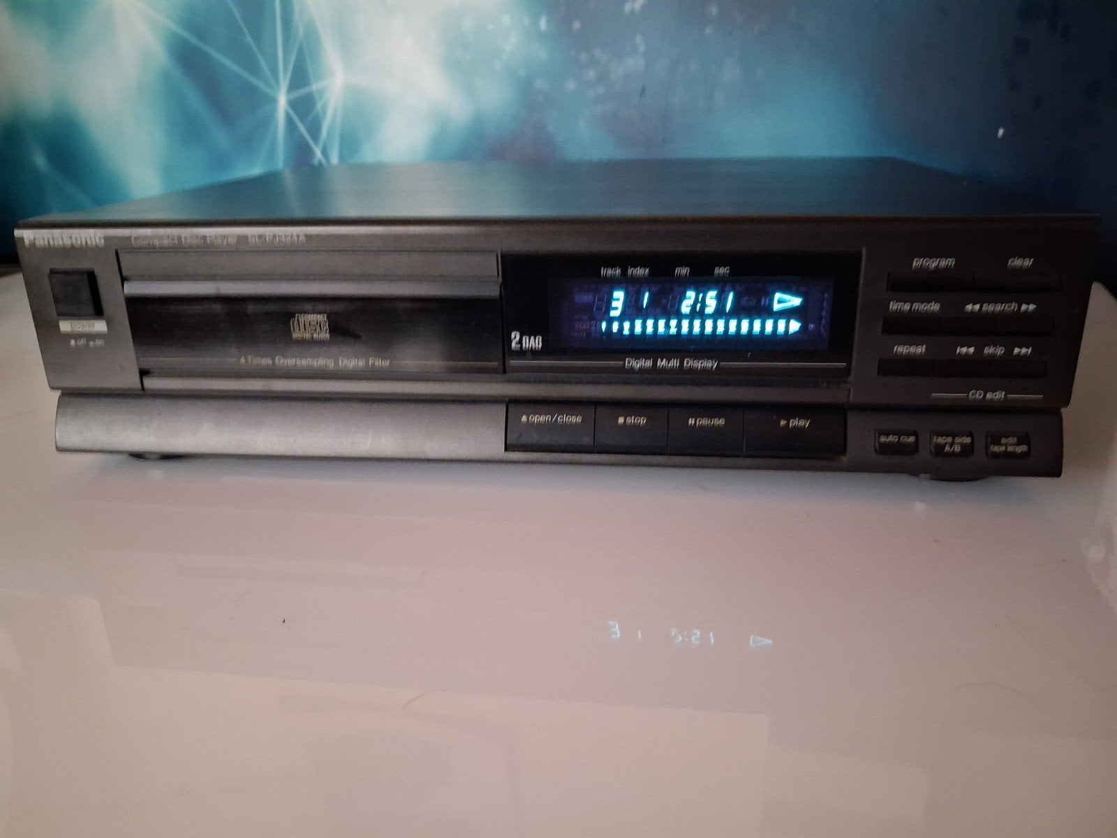 Panasonic/Technics  cd speler SL-PJ324A, Ophalen of Verzenden, Gebruikt, Technics