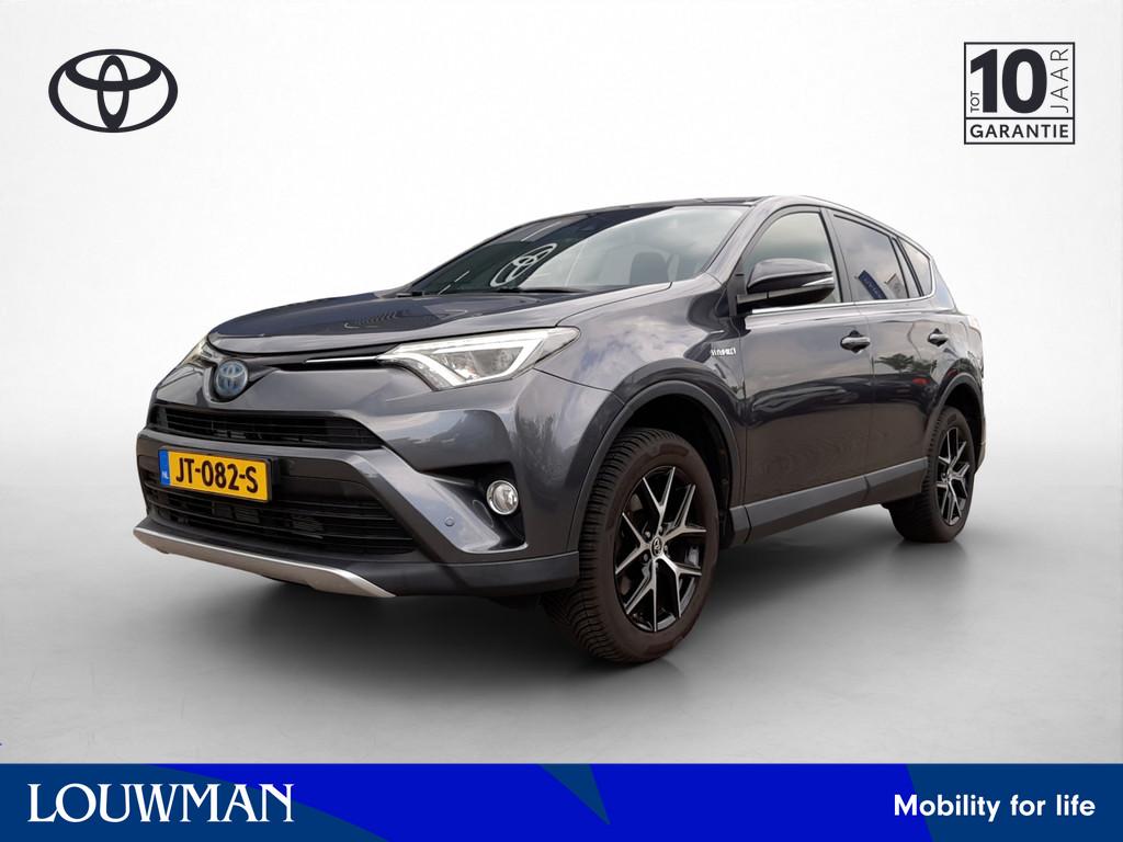 Toyota RAV4 2.5 Hybrid Style | Navigatie | Camera | Trekhaak, 12 maanden, Lichtsensor, Gebruikt, Leder en Stof