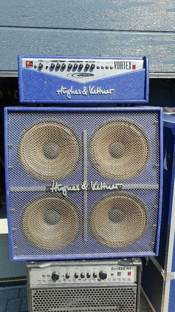 Hughes&Kettner  Vortex Head 100w 4x12 cab, Ophalen, Gebruikt, Gitaar, 50 tot 100 watt