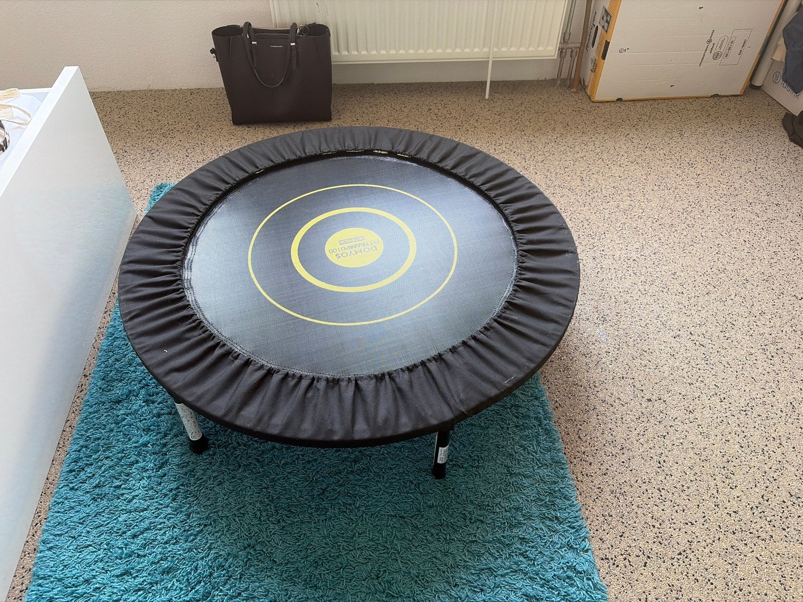 Mini trampoline.Domyos Fittrampo100 trampoline - 1m diameter, Ophalen, Gebruikt