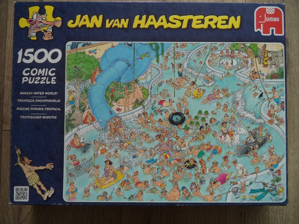 Jan van Haasteren puzzels, Hobby en Vrije tijd, Ophalen of Verzenden, 500 t/m 1500 stukjes, Zo goed als nieuw, Legpuzzel
