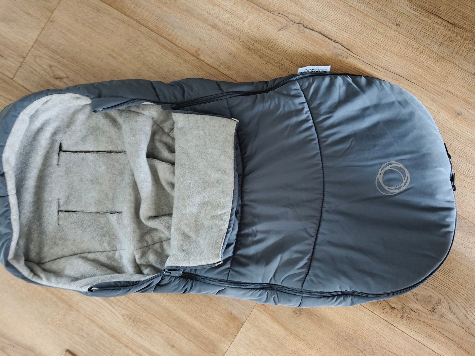ZGAN Bugaboo Butterfly Voetenzak - Grijs, Ophalen of Verzenden, Zo goed als nieuw, Kinderwagen, Bugaboo