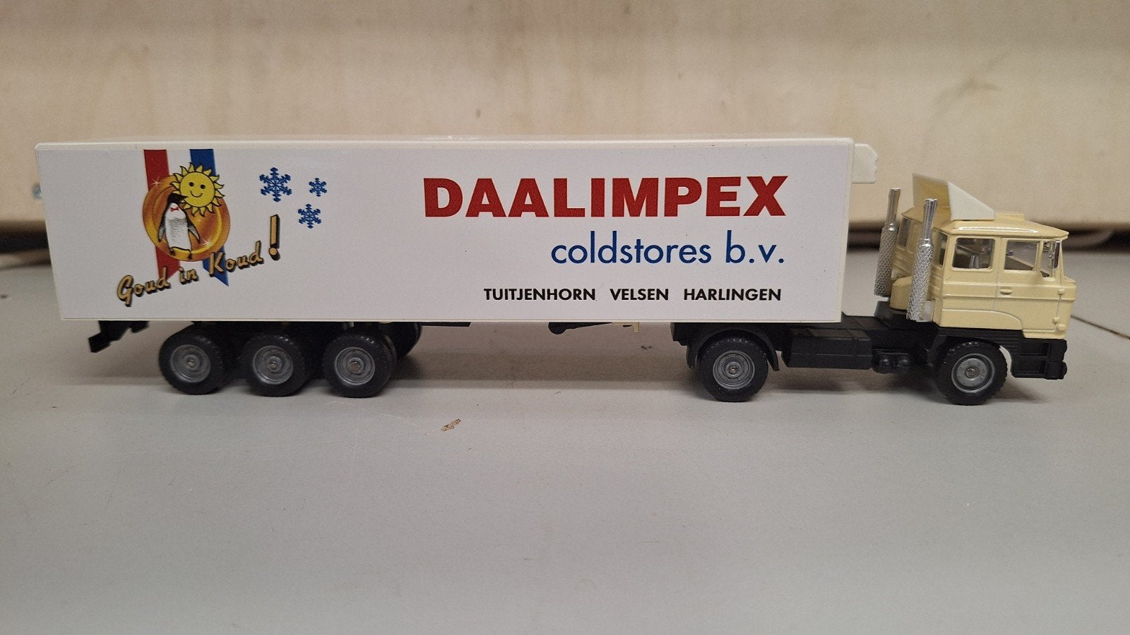 Solido 1:50 DAF Turbo Vrachtwagen Daalimpex Koeltransport, Ophalen of Verzenden, Nieuw, Bus of Vrachtwagen, Overige merken