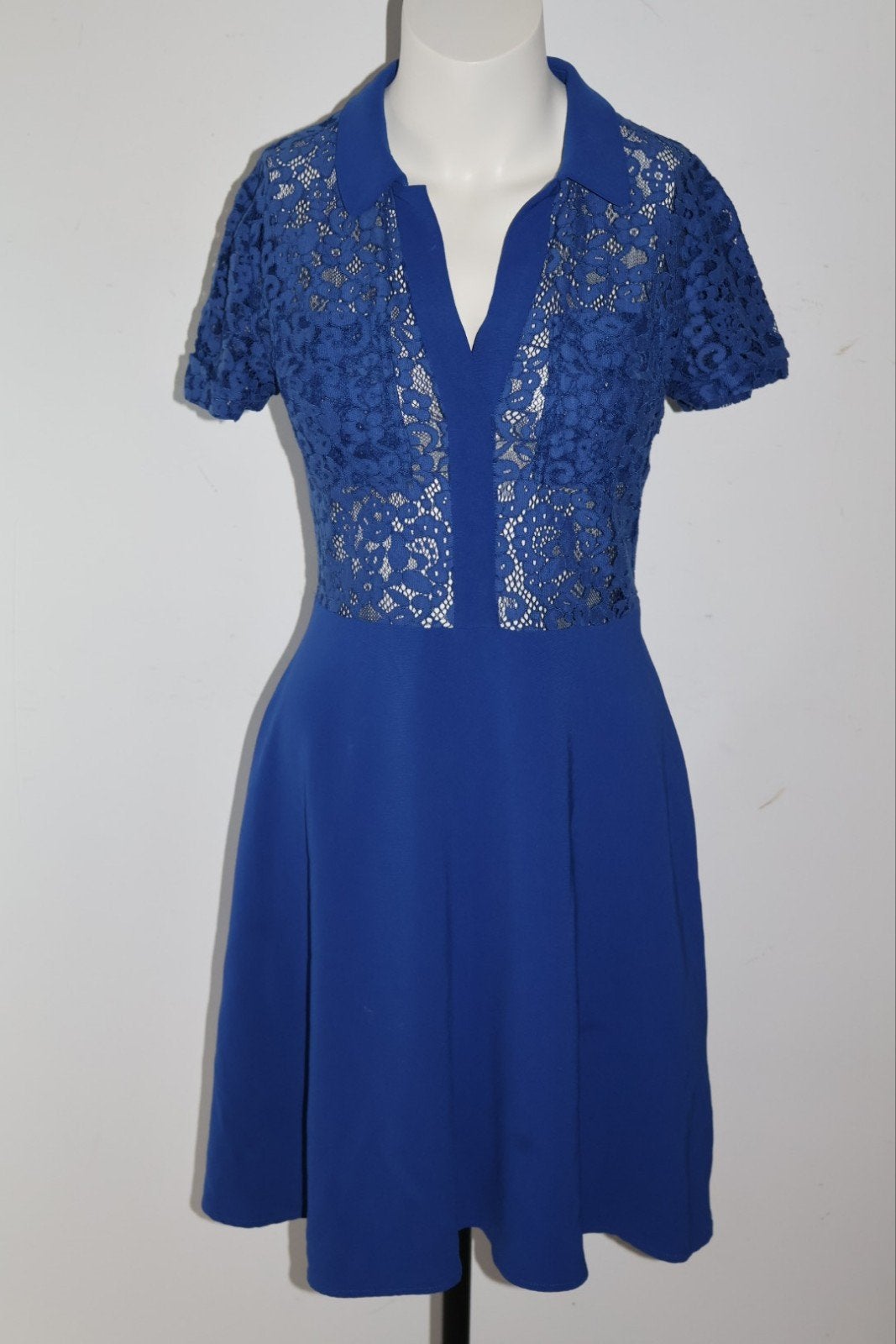 Claudie Pierlot prachtige blauwe jurk maat 36 / S, Claudie Pierlot, Blauw, NL, Claudie Pierlot.nl