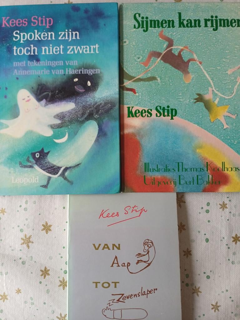 Kees Stip: 3 x gedichten uit de jaren  tachtig., Boeken, Ophalen of Verzenden, Gelezen