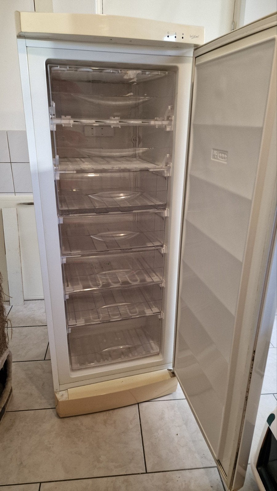 edy vriezer 7 lagen( 5x schuiflade +2x vakken), Gebruikt, Minder dan 60 cm, 140 tot 160 cm, Vrijstaand