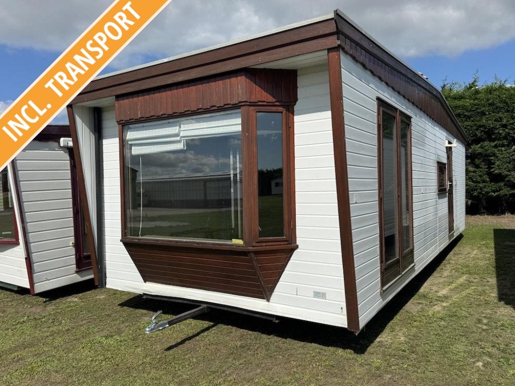 Zeer degelijke Kraaikamp woonunit 9x3.7 m met 2 slaapkamers, Caravans en Kamperen