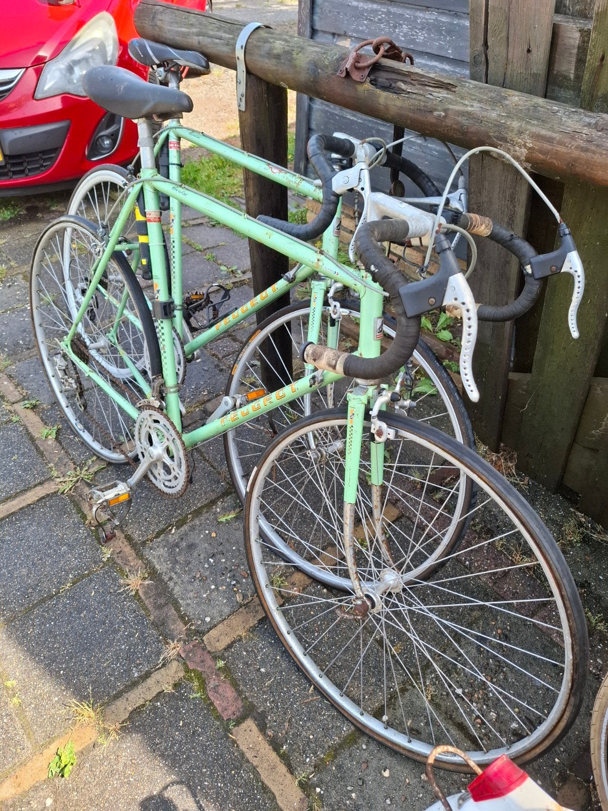 Peugeot racefietsen 2 stuks opknapper, Fietsen en Brommers, Fietsen | Racefietsen, Gebruikt, Ophalen, Overige merken, 10 tot 15 versnellingen