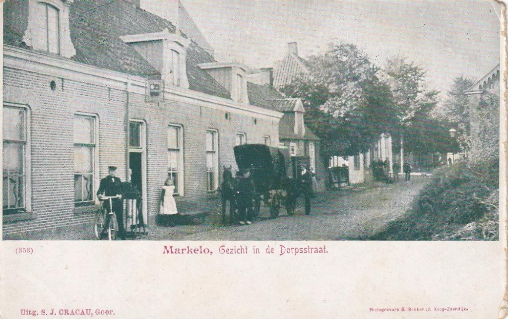Markelo, Koets, Paard., Verzenden, Voor 1920, Ongelopen, Overijssel