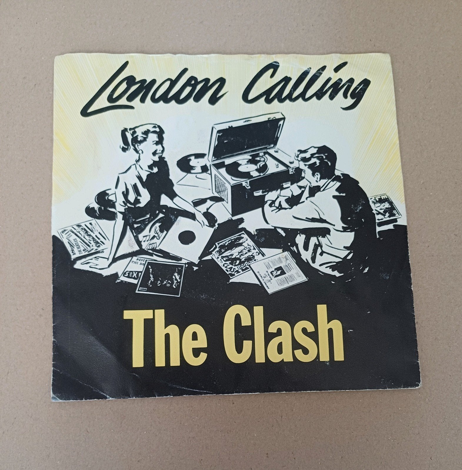 The Clash - London Calling, Cd's en Dvd's, Vinyl Singles, Gebruikt, 7 inch, Ophalen of Verzenden, Pop