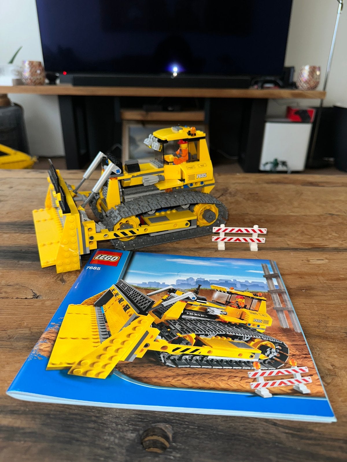 Lego city bulldozer, City, Lego, Ophalen of Verzenden, Zo goed als nieuw