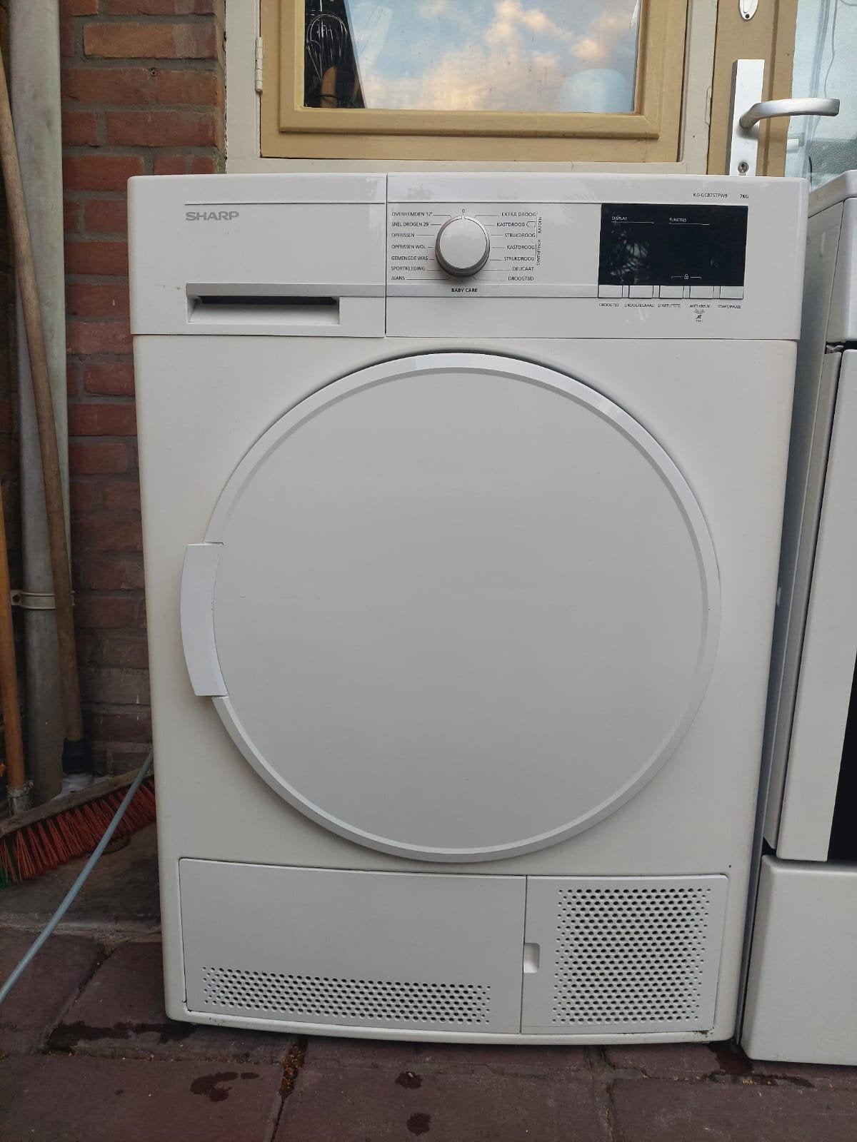 Sharp A++ Warmtepompdroger 7kg, Witgoed en Apparatuur, Ophalen