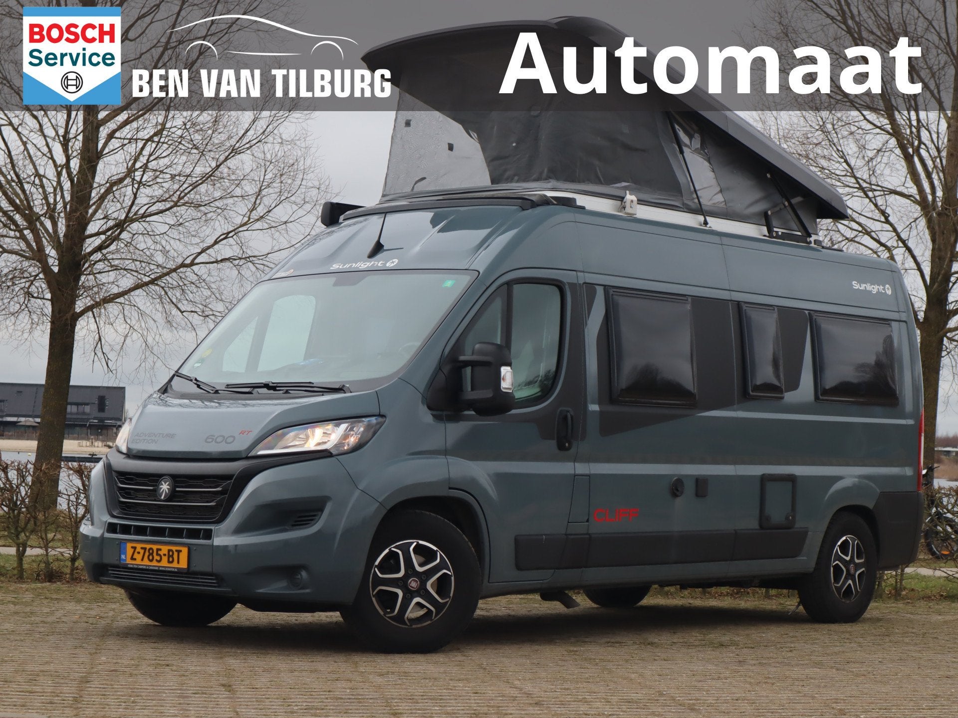 CAPRON CVE 600 Automaat 9-Traps / 4-Persoons / Hefdak / Eers, Caravans en Kamperen, Campers, Navigatie, 6 tot 7 meter, Bedrijf
