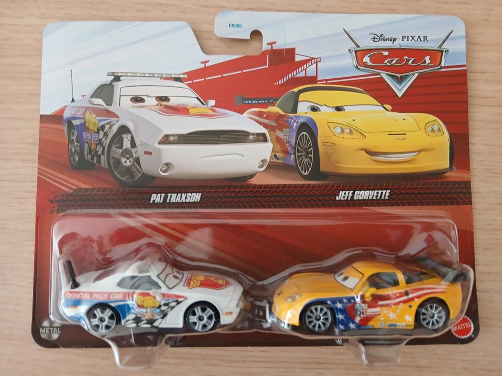 Disney Cars , Pat Traxson & Jeff Gorvette, Ophalen of Verzenden, Nieuw