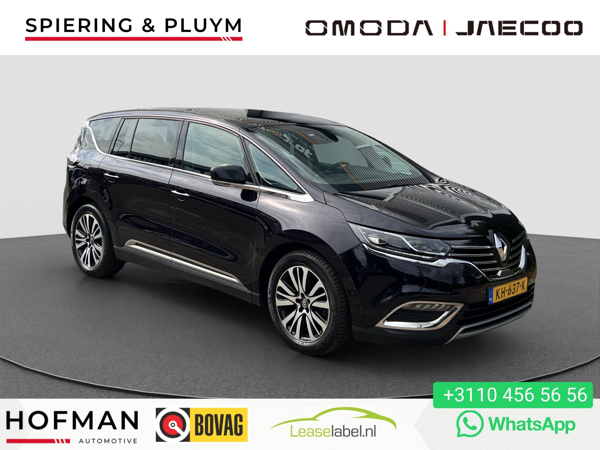Renault Espace 1.6 TCe Initiale Paris 5p. Pano | Massage Sto, Auto's, Renault, 1618 cc, Gebruikt, Euro 6, 4 cilinders
