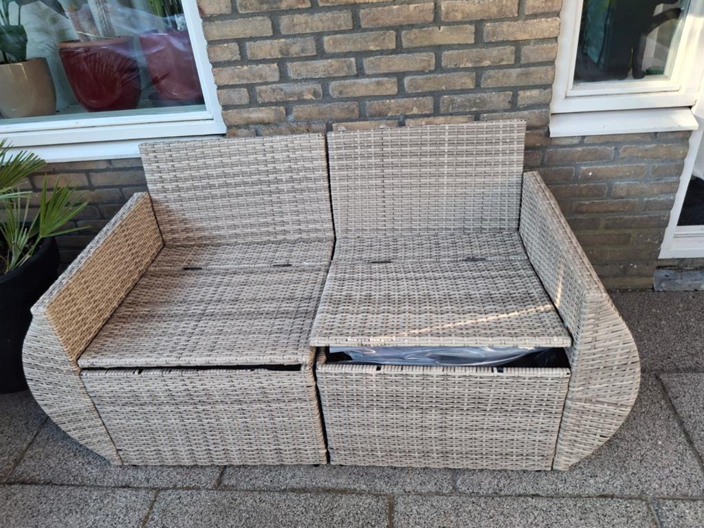 Viva - xl, Tuin en Terras, Ophalen, 4 zitplaatsen, Zo goed als nieuw, Wicker