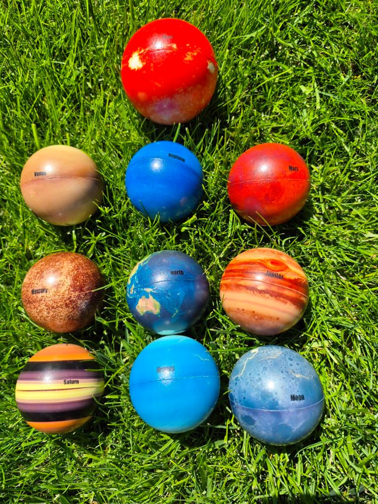 Planeten foam/ stress ballen, Ophalen of Verzenden