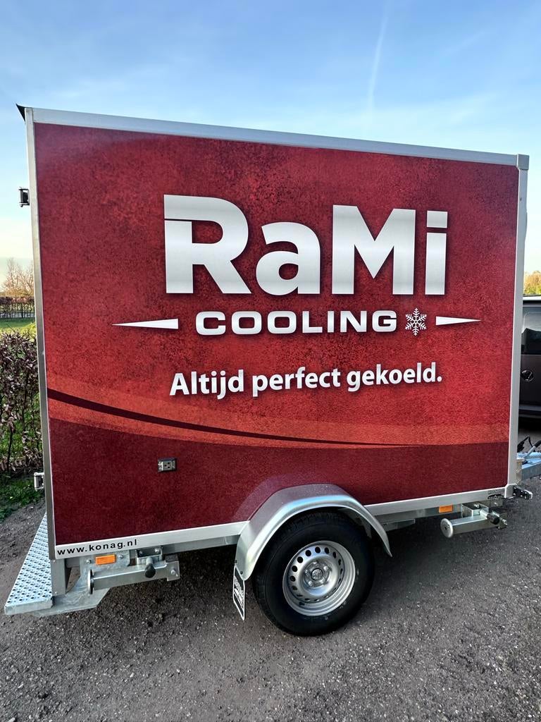 Koelaanhanger. ️RaMi cooling ️, Ophalen