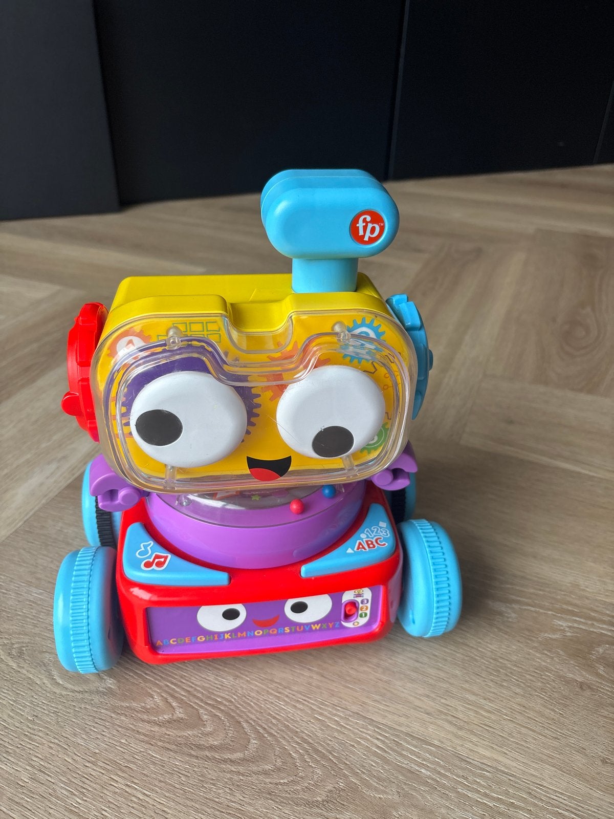 Fisher-Price Leerrobot 4-in-1 - Baby speelgoed 6 maanden, Ophalen, Zo goed als nieuw, Overige typen, Met licht
