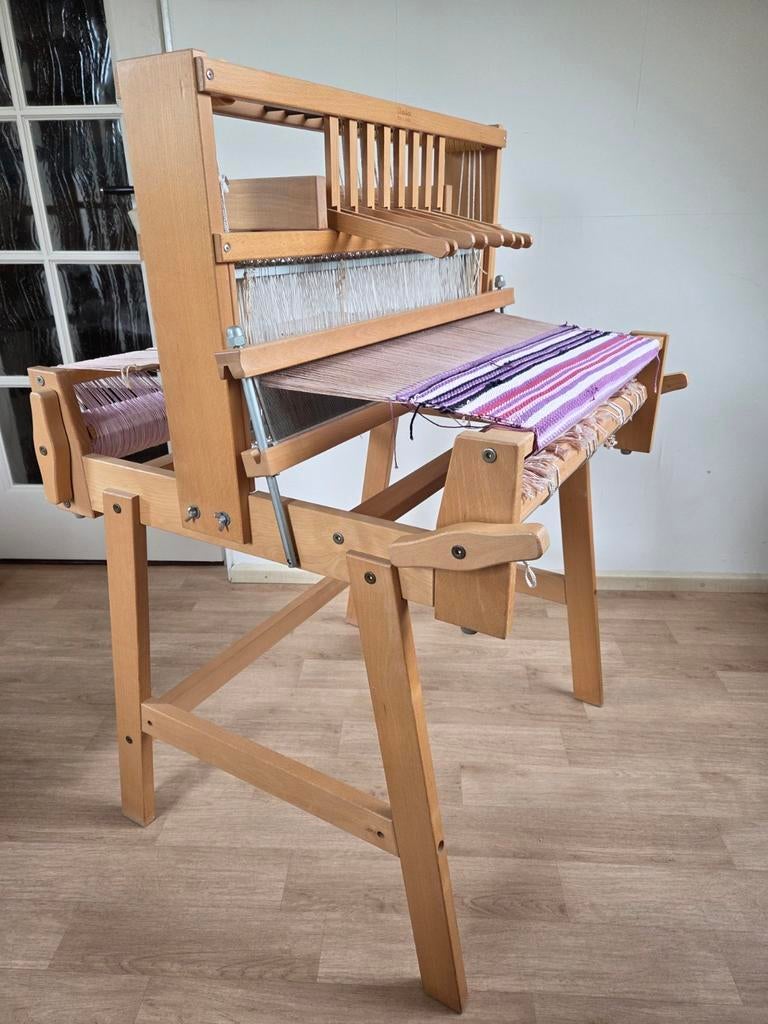 Glimåkra tafel weefgetouw met onderstel en extra's, Ophalen of Verzenden, Spinnewiel