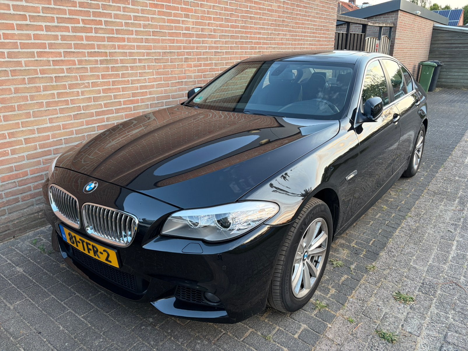 BMW 530i Automaat–Dealer onderhouden–Zeer complete, Auto's, BMW, Automaat, Euro 5, Achterwielaandrijving, Cruise Control