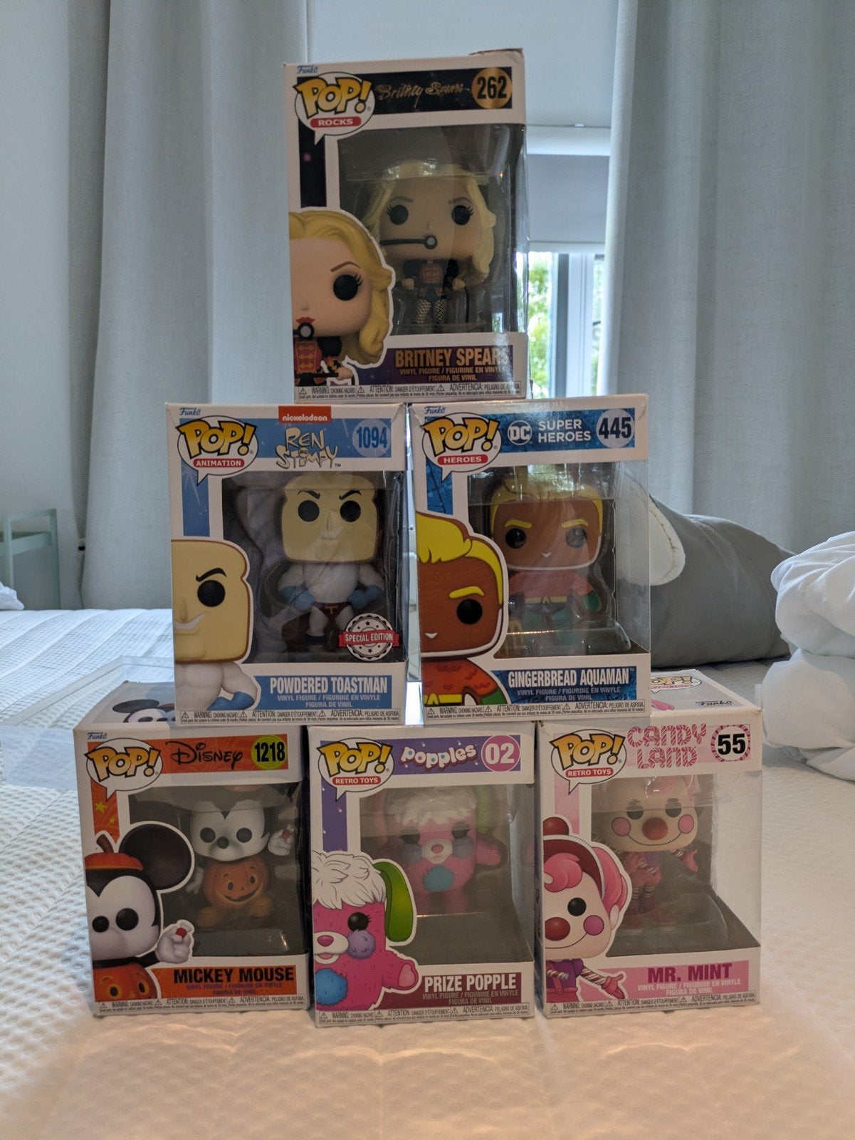 Diverse originele Funko Pops: Mr. Mint, Prize Popple, Mickey, Ophalen of Verzenden, Zo goed als nieuw