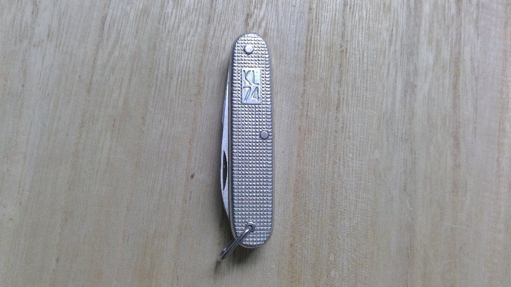 vintage zakmes  kl74, Caravans en Kamperen, Ophalen of Verzenden, Gebruikt