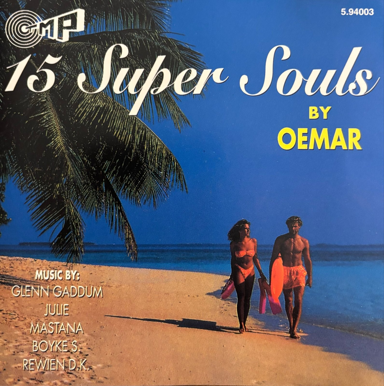 15 Super Souls by Oemar - CD, Verzenden, Gebruikt, Album, Inclusief doosje