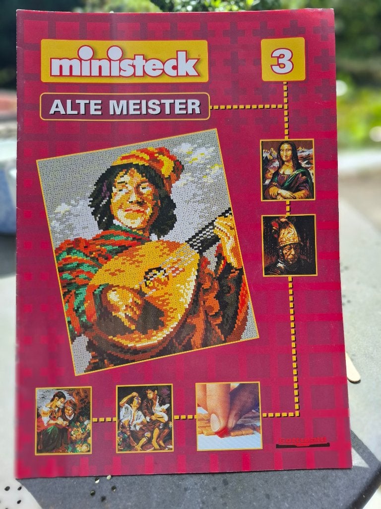 Ministeck Boekje 3 - oude meesters, Ophalen of Verzenden, Gebruikt, Voorbeeldboek