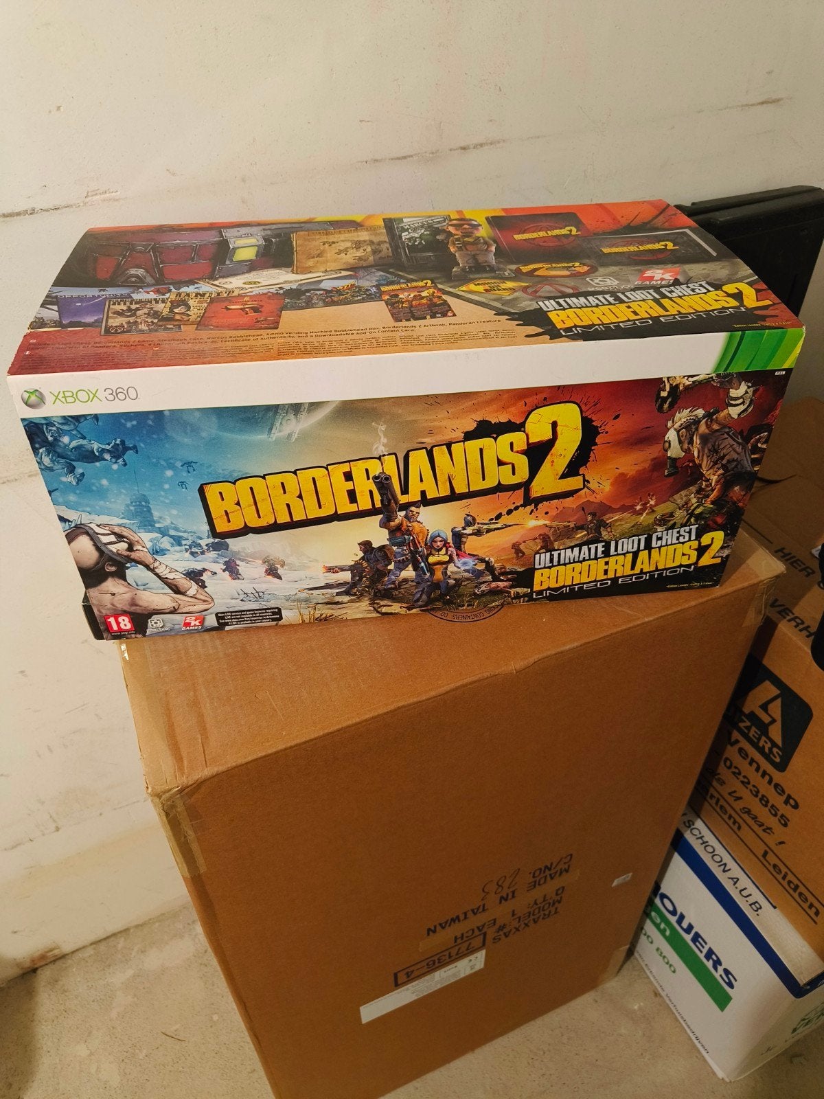 Borderlands 2 ultimate Loot chest editie xbox 360, Spelcomputers en Games, Vanaf 18 jaar, Shooter, 1 speler, Ophalen of Verzenden