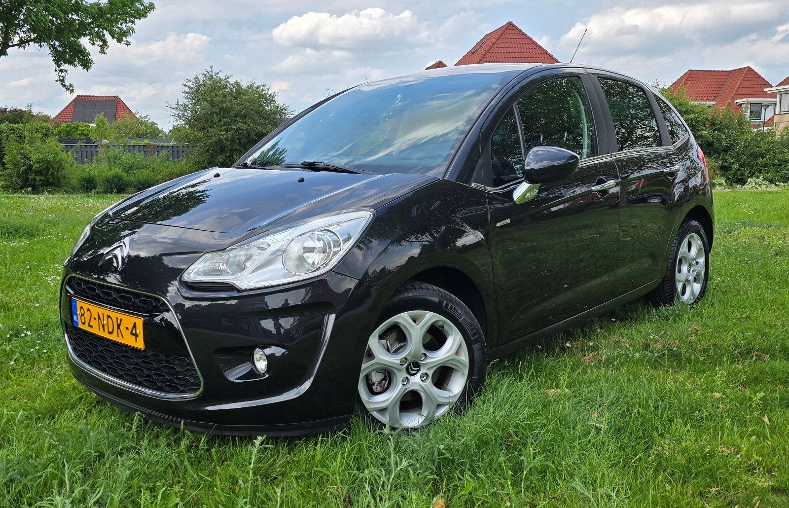 Citroën C3 Exclusive 1.6 VTI 88KW 2010 Zwart, Auto's, Voorwielaandrijving, 40 €/maand, Zwart, 4 cilinders