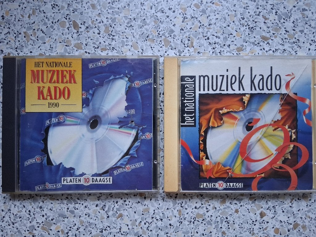 2 Verzamel CD's van "Het Nationale Muziek Kado" 1990 & 1993., Cd's en Dvd's, Cd's | Verzamelalbums, Gebruikt, Pop, Verzamelalbum