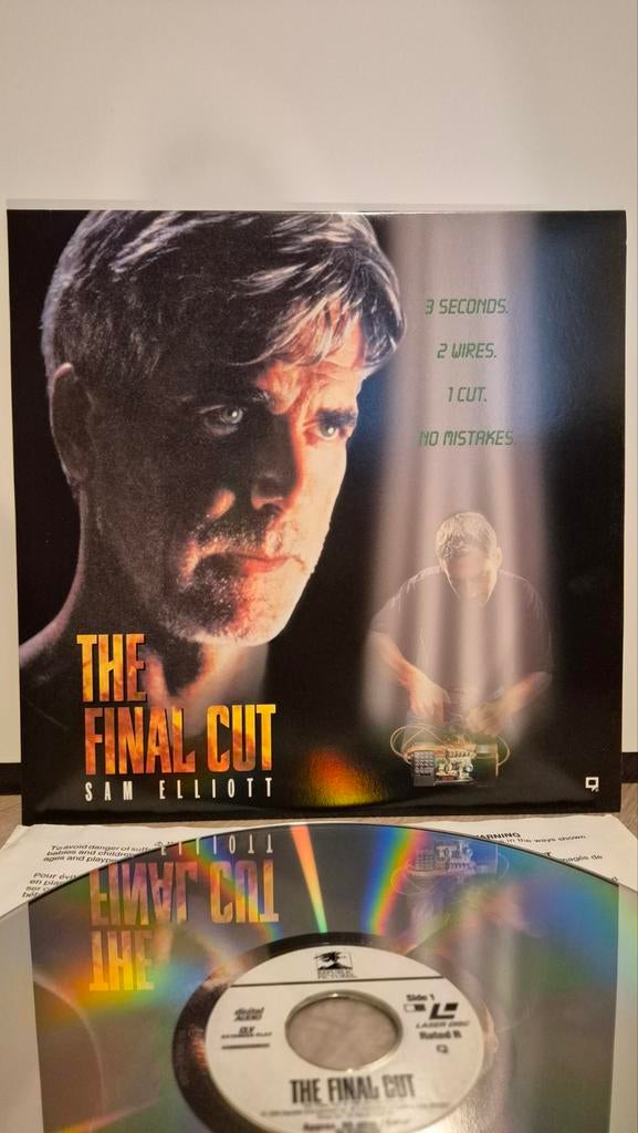 The Final Cut Laserdisc, Beschermende buitenhoes, Ophalen of Verzenden, Zo goed als nieuw, 12 inch