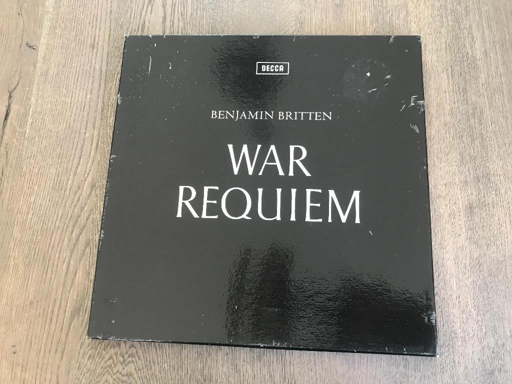 Klassiek op vinyl-Briten War Requiem, Gebruikt, Overige formaten, Overige typen, Ophalen of Verzenden