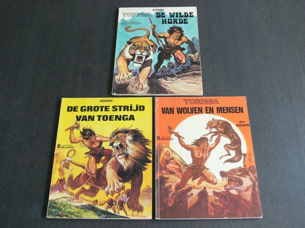 Toenga - 15 delen, Boeken, Complete serie of reeks, Ophalen of Verzenden, Gelezen