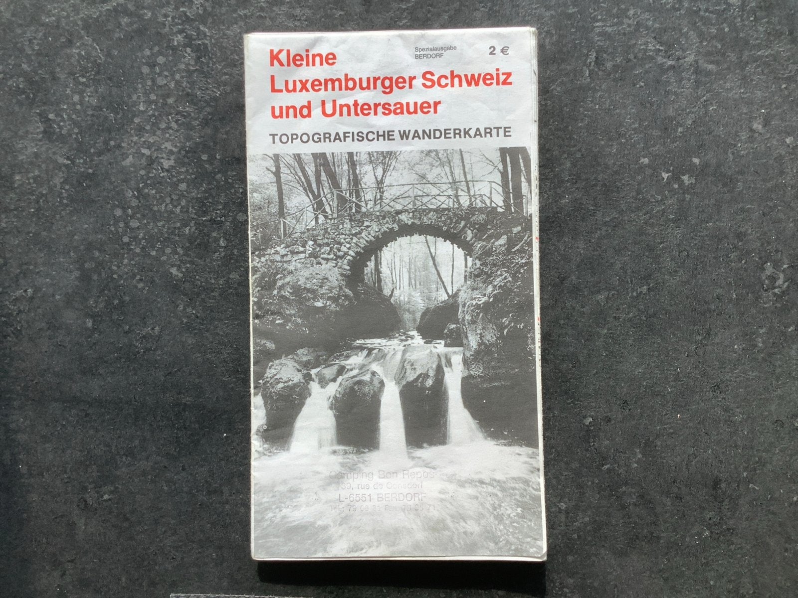 Wandelkaart Kleine Luxemburgse Schweiz en Untersauer, Overige merken, Fiets- of Wandelgids, Europa, Ophalen of Verzenden