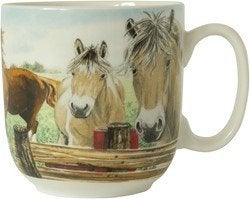 Oorbekers Paard Wiebe van der Zee servies, Overige merken, Overige typen, Nieuw, Ophalen of Verzenden