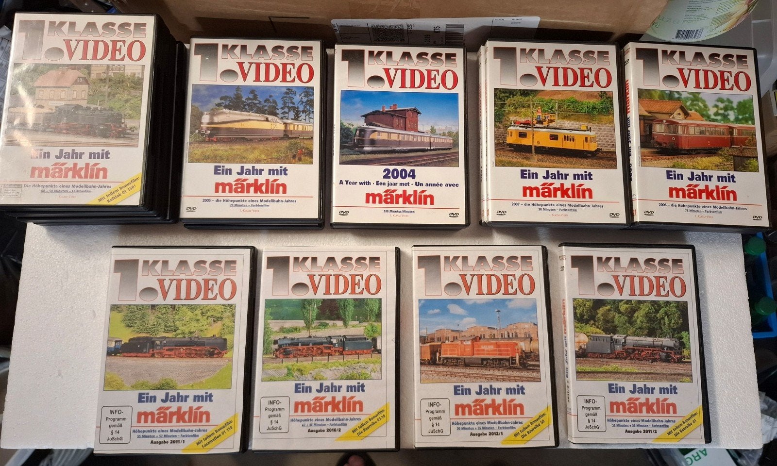 Marklin dvd ein jhar mit div jaren, Wisselstroom, Overige typen, Ophalen of Verzenden, Zo goed als nieuw