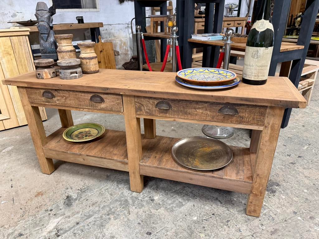 Wandtafel sidetable “hoffz style”, Ophalen, 100 tot 150 cm, M, M