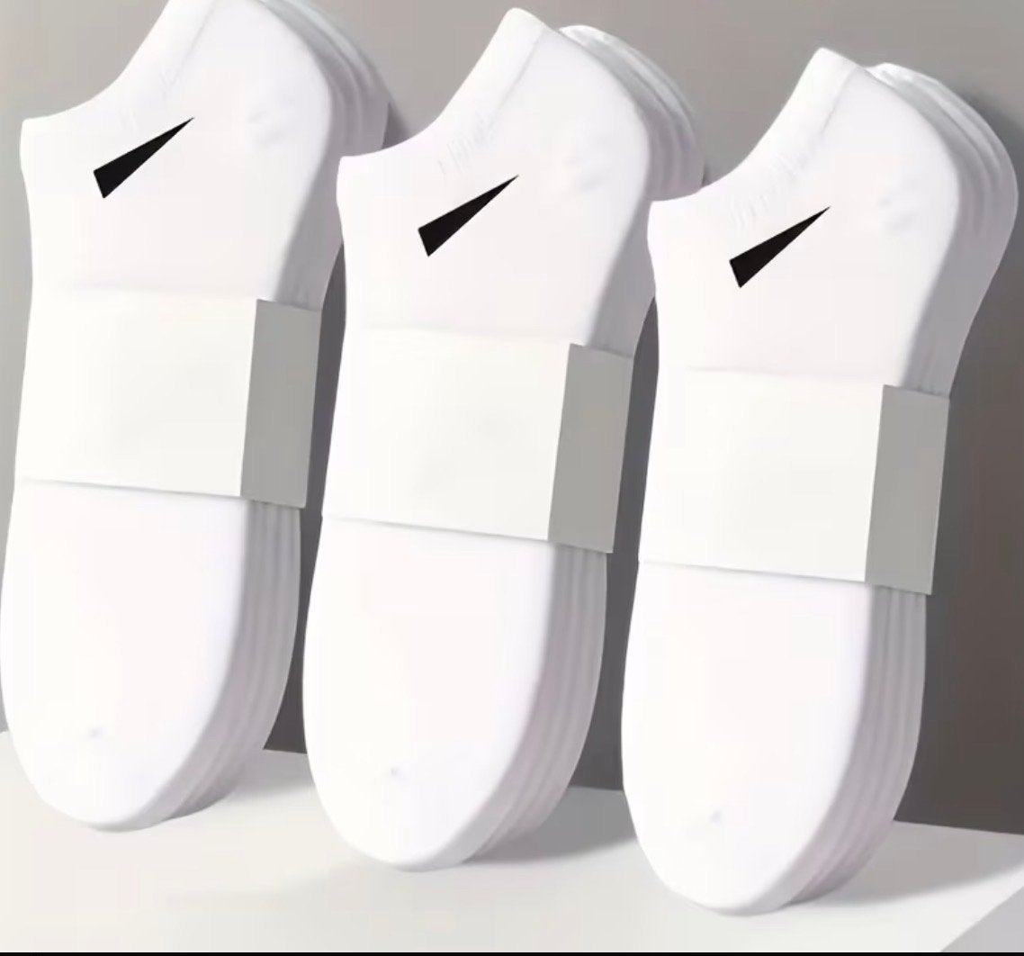 6 paar witte sokken - Enkelhoog, Kleding | Dames, Sokken en Kousen, Verzenden, Nieuw, Wit, Sokken en Kniesokken