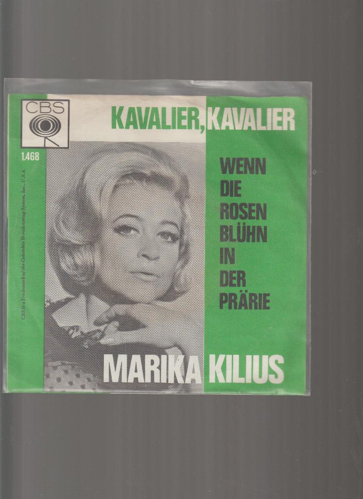 MARIKA  KILIUS  --  KAVALIER,   KAVALIER, 7 inch, Single, Nieuw in verpakking, 1960 - 1969