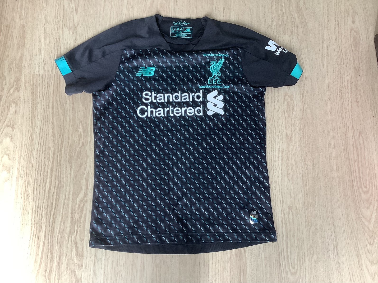 mooi donkergrijs t-shirt van Liverpool maat 146, Ophalen of Verzenden, Zo goed als nieuw, Jongen, Shirt of Longsleeve