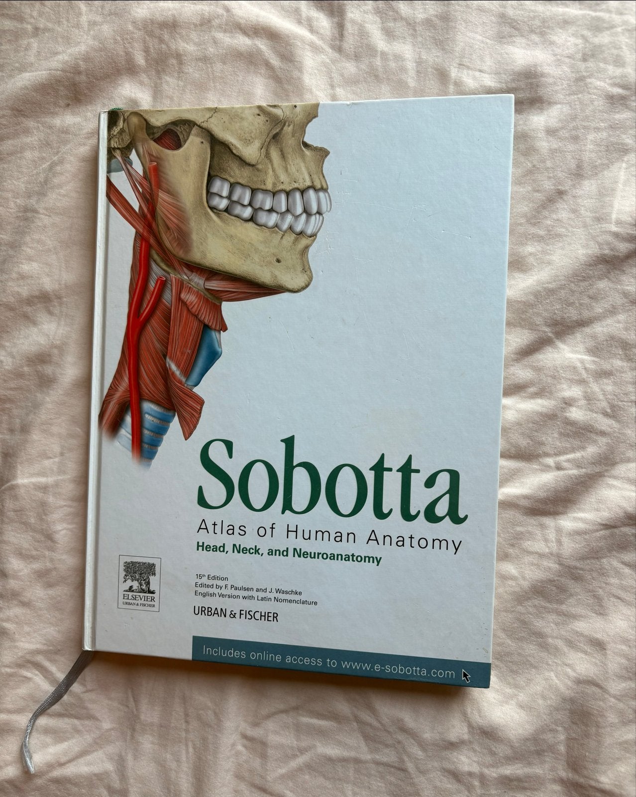 Sobotta Atlas Anatomie: Hoofd, Nek, Neuroanatomie, Ophalen of Verzenden, Beta, Zo goed als nieuw, WO