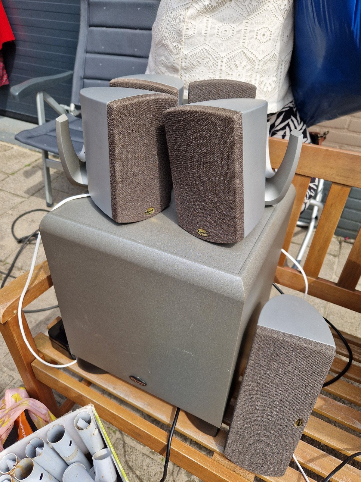 Clipssch surround set, Overige merken, 70 watt of meer, Ophalen of Verzenden, 5.1-systeem